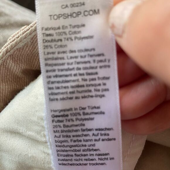 Topshop High Rise tapered Jeans 28 - Picture 7 of 8